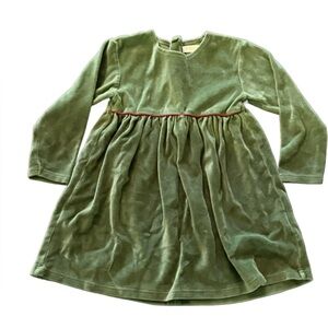 Pigeon organic Green Long Sleeve Dress
